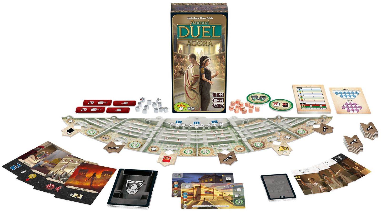 7 Wonders : Duel Agora Expansion